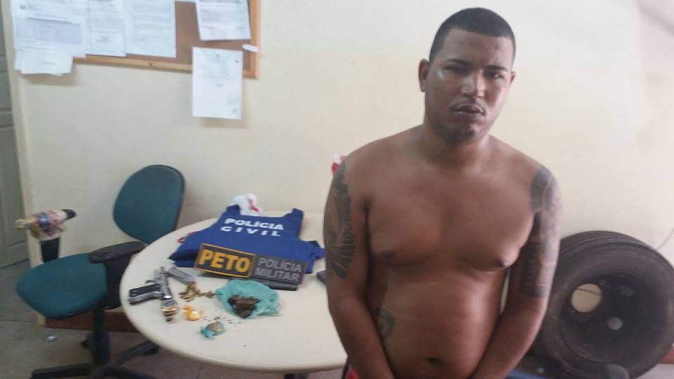 Homem é preso em flagrante por tráfico de drogas em São Sebastião do Passé