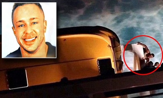 Vídeo mostra momento em que brasileiro cai de navio nas Bahamas