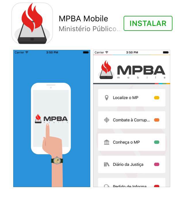 Ministério Público lança aplicativo de celular para cidadãos