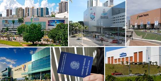 Vagas de emprego em Shoppins de Salvador