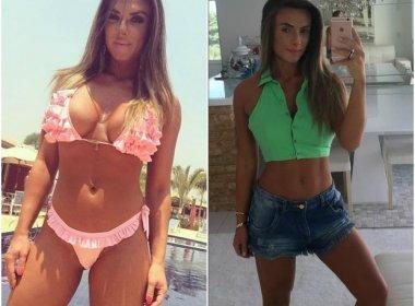 Nicole Bahls seca dez quilos em dois meses