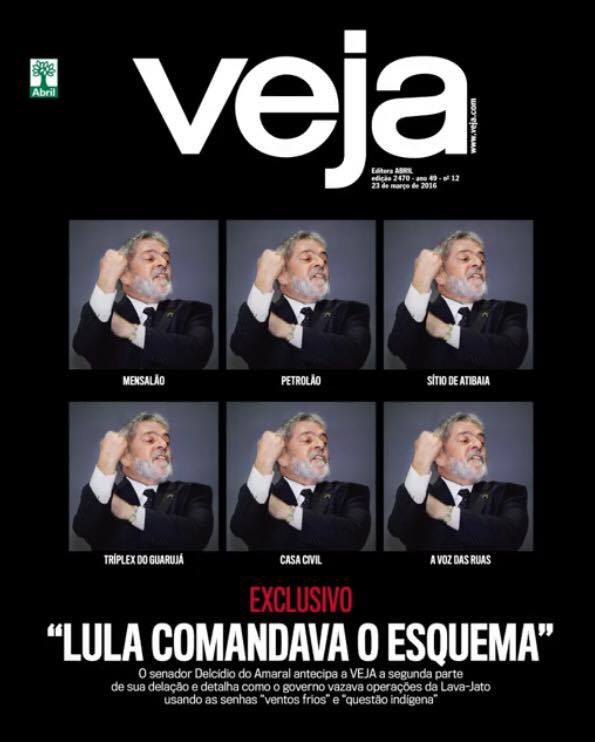 Lula comandava petrolão, diz Delcídio à Veja