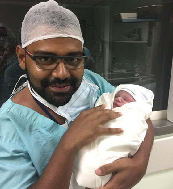 Nasce o terceiro filho do cantor Pablo