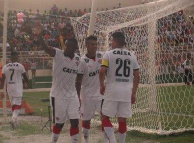 Vitória vence Juazeirense e amplia vantagem nas semifinais