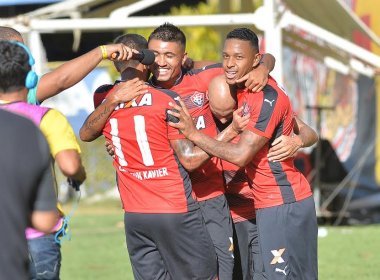 Com gol nos últimos minutos, Vitória bate o América-RN no Barradão