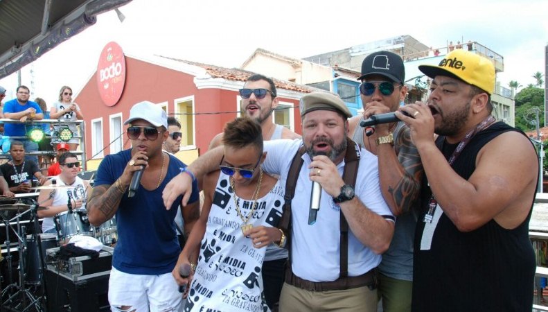 La Fúria, Dan Miranda, Maykow e Bruno participam do Arrastão na Barra