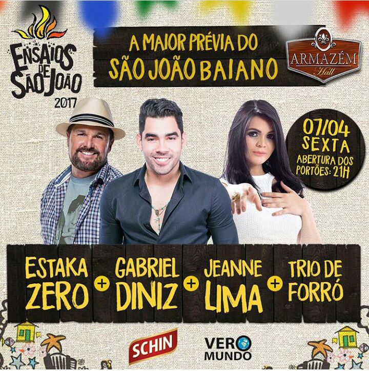 Estakazero recebe Gabriel Diniz no Ensaios de São João