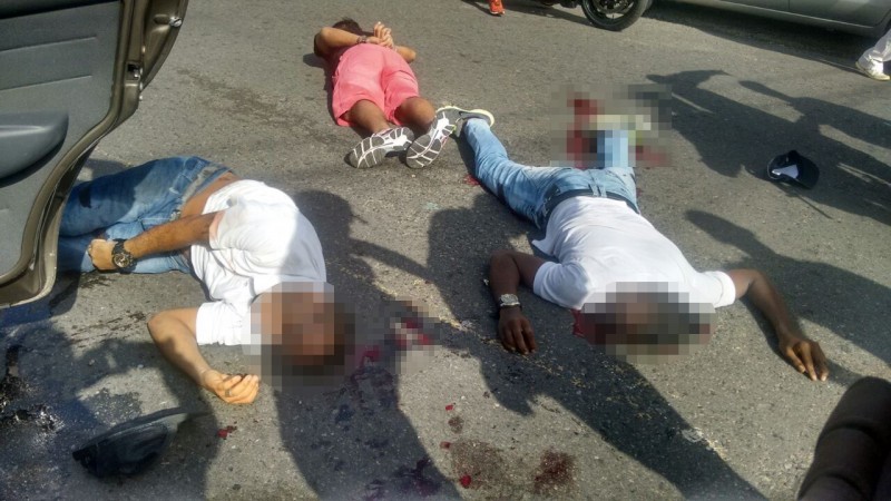 Dois policiais ficam feridos e dois bandidos morrem em tiroteio em Brotas; veja vídeo