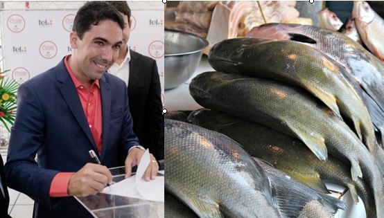 Prefeito de Madre de Deus corta o peixe da Semana Santa