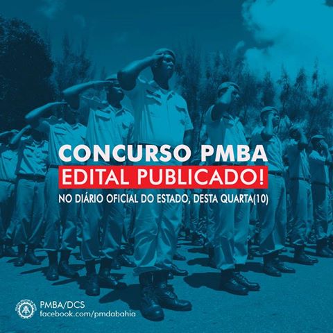 Edital do concurso público da PM é divulgado