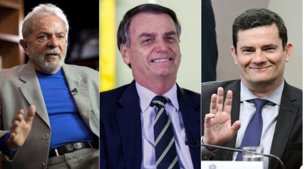Lula perderia para Bolsonaro e Moro se eleições fossem hoje