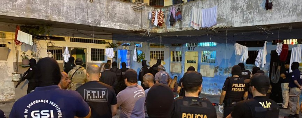 Polícia Federal deflagra operação para coibir atuação de traficante internacional na Penitenciária da Mata Escura
