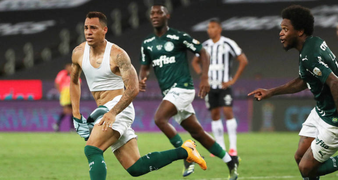 Breno Lopes marca nos acréscimos e Palmeiras vence a Libertadores
