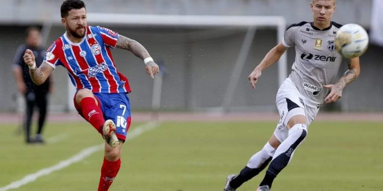 Bahia perde em casa na primeira partida da final da Copa do Nordeste