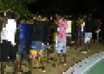 Policiais da 10° CIPM acabam com festa clandestina em Candeias