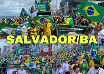 A grande mídia baiana tentou esconder os atos pró-Bolsonaro na Capital