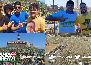 Mesmo com risco de prisão, líderes do movimento Bahia Direita puxaram manifestações no interior do estado, na capital e em Brasília