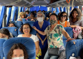 Caravana sai do município de Amargosa para Porto Seguro para curtir o feriadão e conhecer a Dra. Raissa Soares