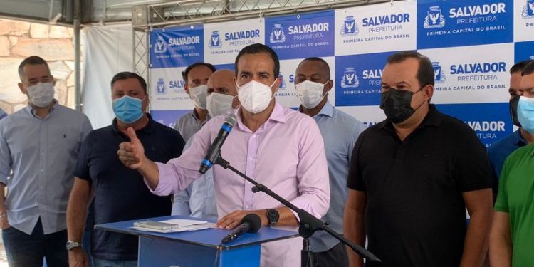 Bruno Reis diz que filhos não vacinados estão proibidos de frequentar locais públicos e eventos