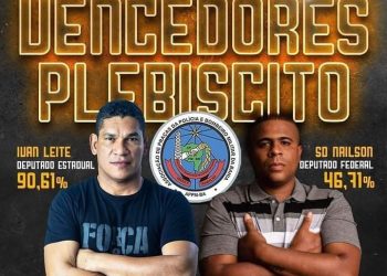 Associação dos Praças da PM lança dois militares para disputarem o cargo de  deputado estadual e federal