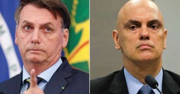 Bolsonaro move ação no Supremo contra Alexandre de Moraes