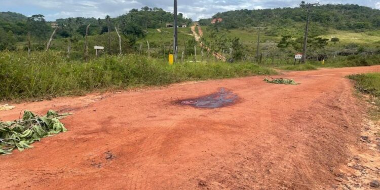 Mata de São João: Corpo de entregador de pizza é encontrado com marcas de tiros