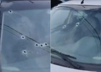 Viatura é alvejada por tiros no bairro da Engomadeira, em Salvador