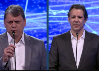 Tarcísio “janta”, passa a patrola, “asfalta” e desmoraliza o petista Haddad (veja o vídeo)