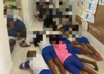 Tiroteio no Nordeste de Amaralina provoca pânico em escola e crianças se jogam no chão