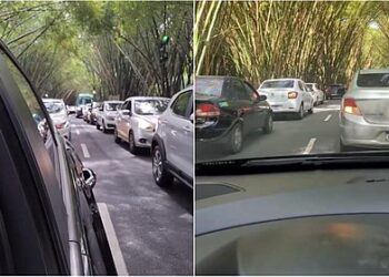 Motoristas de aplicativo fazem protesto na entrada do Aeroporto de Salvador