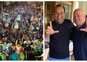 URGENTE! Tenente-coronel é exonerado após prestigiar ACM Neto e comandante-geral da PM faz o “L”