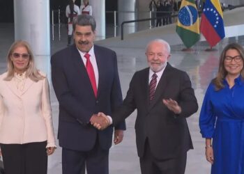 Lula recebe o Ditador Nicolás Maduro no Palácio do Planalto