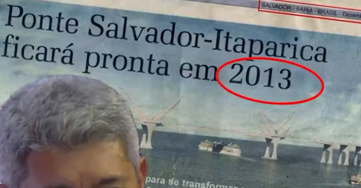 ACM Neto relembra a novela petista “Ponte Salvador-Itaparica”
