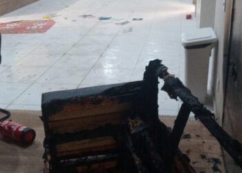 Bandidos invadem CAPS de Madre de Deus e ateiam fogo em equipamento