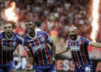 Bahia bate o Fortaleza na Fonte Nova e chega ao terceiro triunfo consecutivo no Brasileirão
