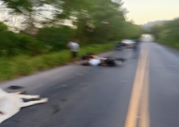 Moto colide com três animais na BA-523 e mata jovem