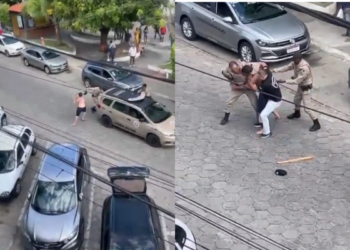 Homem agride policiais após matar a tia em Itapetinga