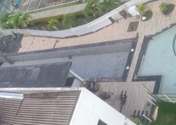 Reforma ‘milionária’ da piscina do Cores de Piatã a passos de tartaruga deixa moradores irritados