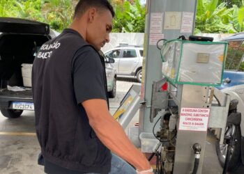 BOMBA! Operação identifica suspeita de venda de combustível irregular em Candeias