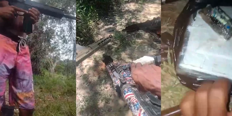 Fuzis e espingardas: CV usa armas de guerra em Itaparica e tem apoio da Katiara