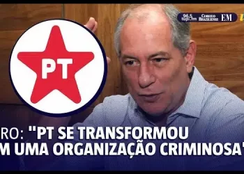 Ciro diz que “PT virou uma organização criminosa” e acusa Camilo Santana de ter acordos com facções