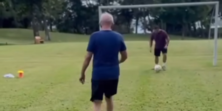 Em meio à explosão de casos de dengue e ataques do Irã a Israel, Lula aparece em vídeo jogando bola