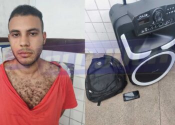 Ladrão é preso em flagrante após furtar loja de eletrodomésticos em Candeias