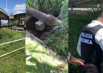 Corpo de homem é encontrado em saco plástico dentro de córrego na Avenida Paralela, em Salvador