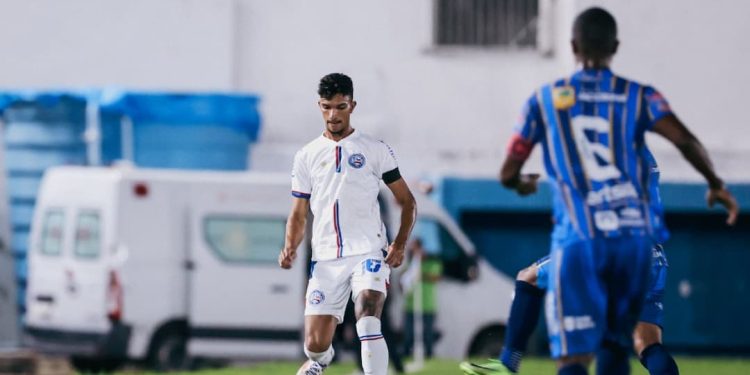 Bahia sai na frente, mas cede empate para o Jacobina no último lance