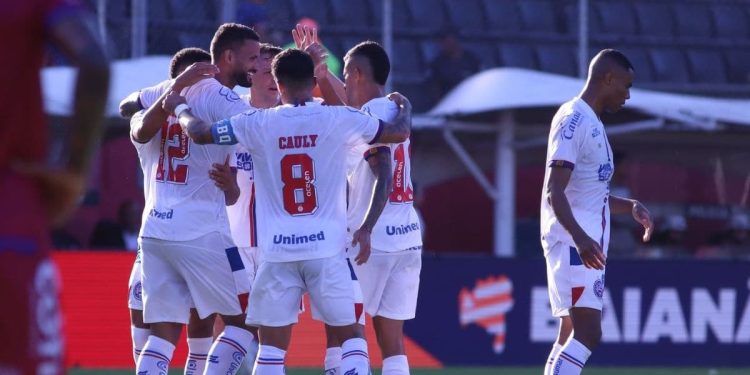 No Barradão, Bahia vence o Barcelona de Ilhéus pelo Campeonato Baiano