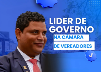 Valdir cruz é oficializado como líder de governo do prefeito Eriton Ramos