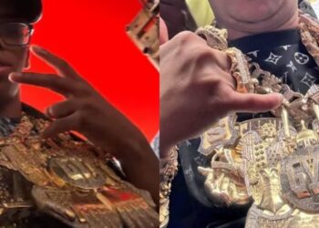 Influenciador Boca de 09 desativa perfil no Instagram após postar foto com joia associada a traficante