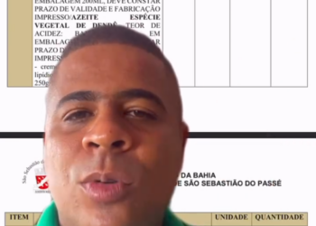 Vereador denuncia superfaturamento de peixe e kit cesta santa em São Sebastião do Passé