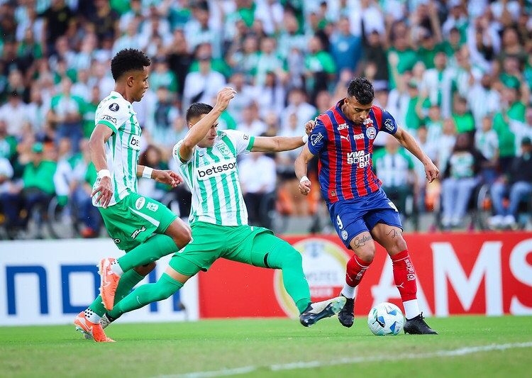 Bahia perde para o Atlético Nacional e se complica na Libertadores